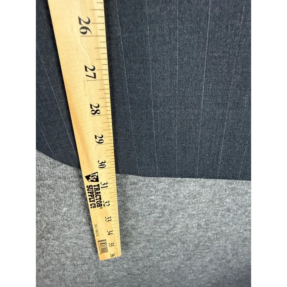 Brooks Brothers 346 Charcoal Pinstripe Wool Suit Jacket Blazer Mens Size 40‎ S